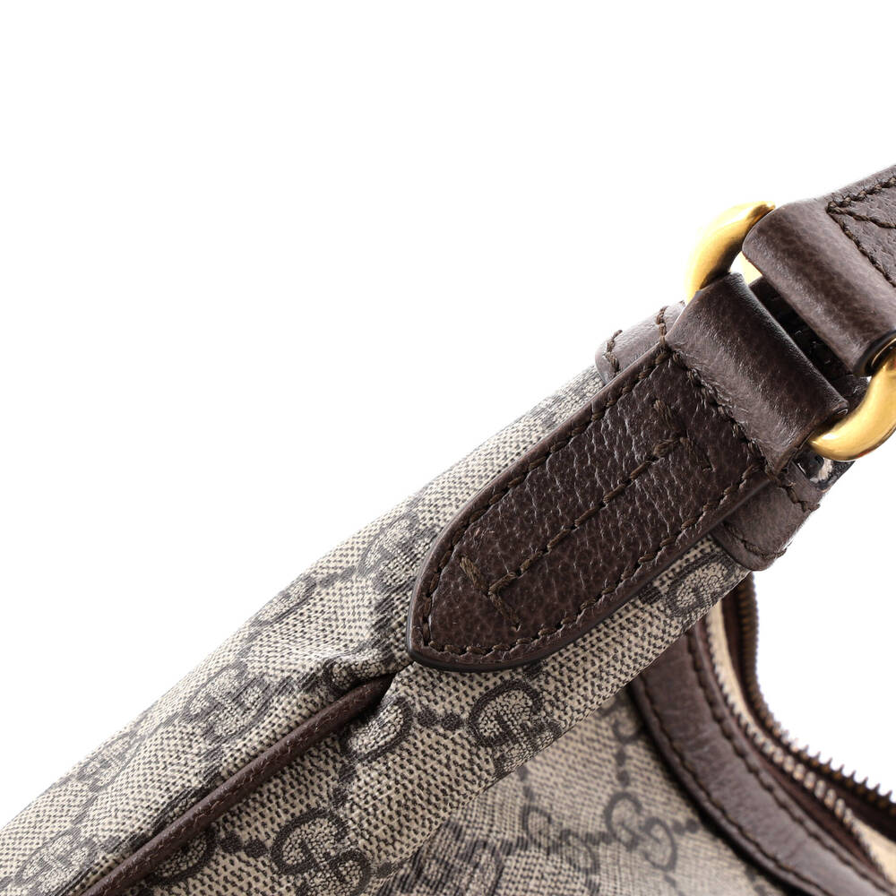 Gucci Ophidia Half Moon Hobo Gg Coated #250926G12B - Picture 7 of 8